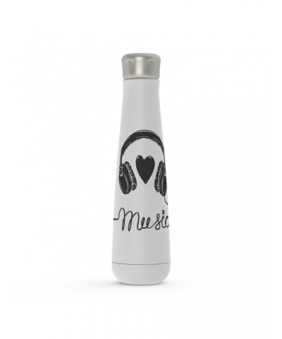 Music Life Water Bottle | I Heart Music Water Bottle $6.10 Drinkware
