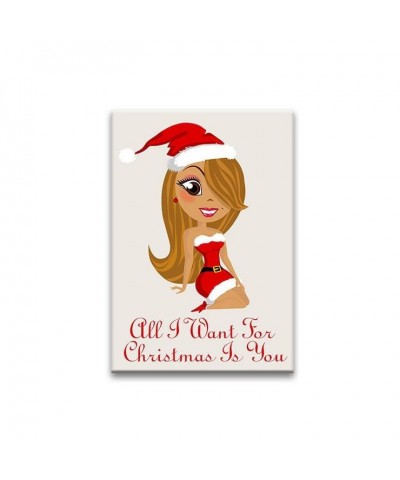 Mariah Carey All I Want For Christmas Caricature magnet $7.19 Decor