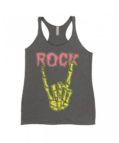 Music Life Ladies' Tank Top | Rock Chick Shirt $12.77 Shirts