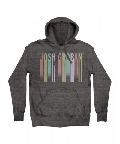Josh Groban Grey Running Letters Hoodie $6.45 Sweatshirts