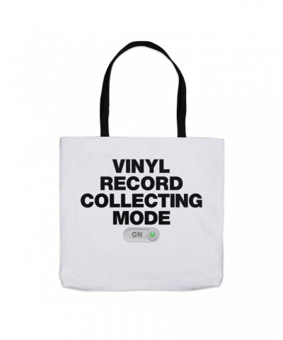 Music Life Tote Bag | Vinyl Record Collecting Mode On Tote $12.73 Bags