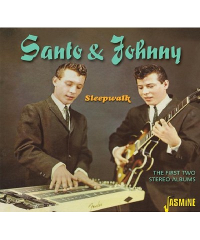 Santo & Johnny FIRST TWO STEREO ALBUMS CD $11.83 CD
