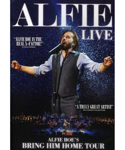 Alfie Boe ALFIE LIVE DVD $9.89 Videos